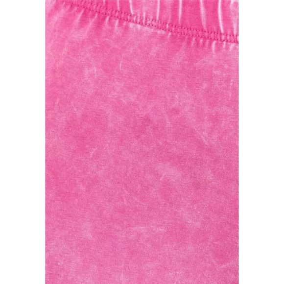 SOLD OUT Bubble Gum Pink Mineral Wash Boho Flared Pants - Picture 5 of 6